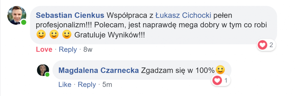 "Łukasz Cichocki jest naprawdę dobry w tym, co robi" ~ Sebastian Cienkus